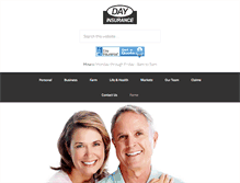 Tablet Screenshot of dayinsurancewi.com